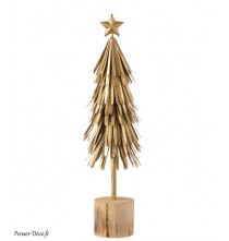 Sapin De Noël Sur Pied / H.37 cm