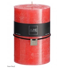 Bougie Cylindrique Rouge / H.15 cm