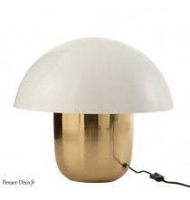 Lampe Champignon Métal / H.45 cm