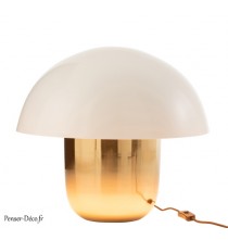 Lampe Champignon Métal / H.45 cm