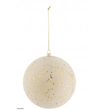 Boule De Noël Pois / H.13 cm