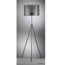 Lampadaire atelier, abat-jour en métal, H.145 cm, Socadis