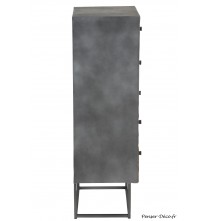 Armoire Shanil bois/métal