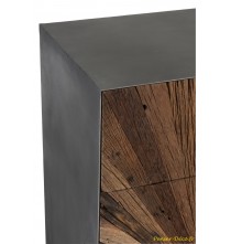 Armoire Shanil bois/métal