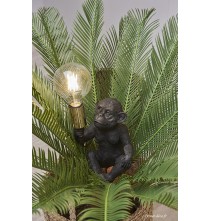 Lampe singe Or/Noir, Interior, H.25 cm