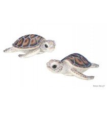 Lot de 2 bébés tortues, décoration extérieure, qualité, pas cher, penser-deco.fr