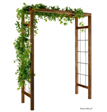 Pergola / treillis Ikebana, bois, penser-déco.fr