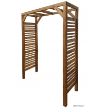 Pergola / treillis Lign Z, plantes grimpantes, penser-Déco.fr