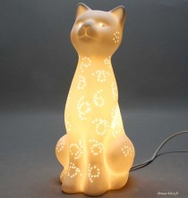 Lampe d'ambiance chat, lumière intérieur, Penser-Déco.fr