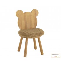 Chaise enfant Bear en bois, chaise pour enfant, Penser-Déco.fr