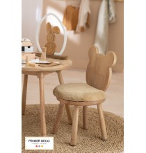 Chaise enfant Bear en bois, chaise pour enfant, Penser-Déco.fr