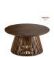 Table Vincent Bois De Manguier Marron 45 cm, Penser-Déco.fr