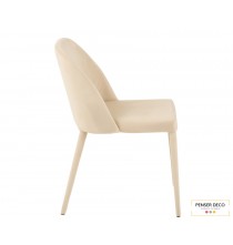 Chaise Charlotte Beige, intérieur, Penser-Déco.fr