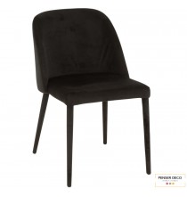 Chaise Charlotte Noir