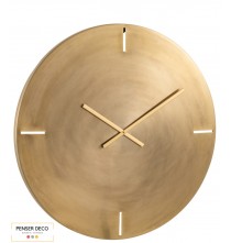 Horloge ronde en metal OR