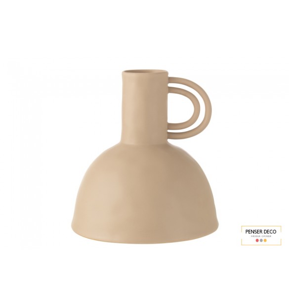 Cruche/Vase Renaissance, Céramique Beige Cruche/Vase Renaissance, Céramique Beige