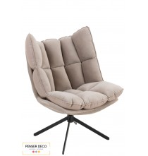 Fauteuil Relax avec coussin, Gris