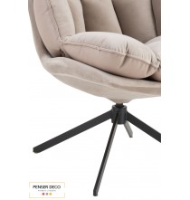 Fauteuil Relax avec coussin, Gris