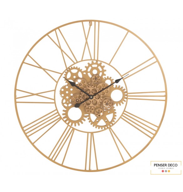 Horloge Ronde Chiffre Romain, Ø.80 cm