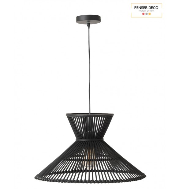 Suspension Luminaire, Bambou noir