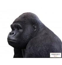 Gorille XXL, Résine, H.107 cm
