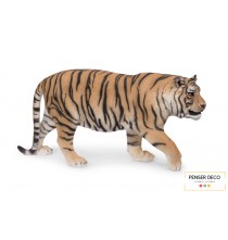 Tigre marchant XXL, Résine, L.140 cm