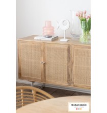 Buffet Weaving, Bois Naturel, Penser-Déco.fr