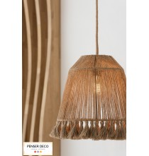 Suspension Luminaire Celia, Jute, Penser-Déco.fr