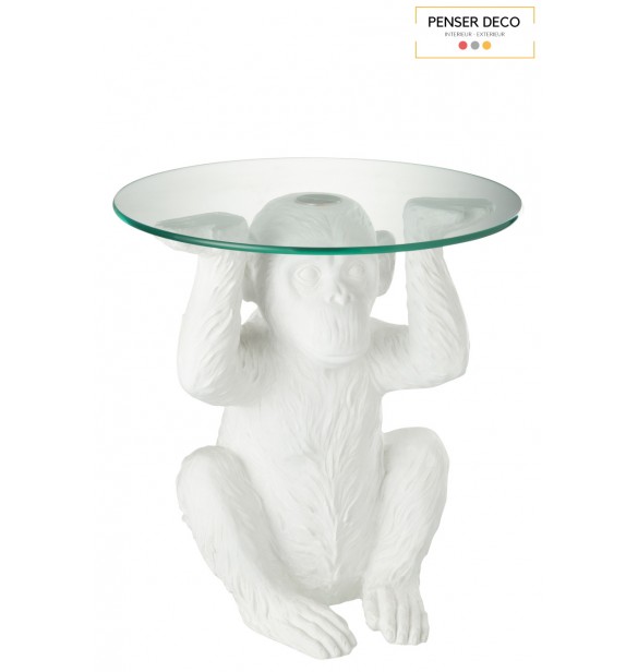 Table d'appoint singe