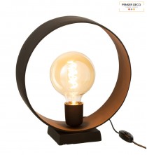 Lampe Cercle Noir