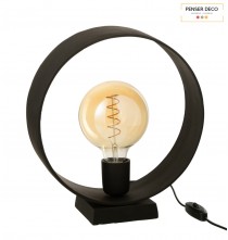 Lampe Cercle Noir