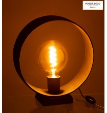 Lampe Cercle Noir