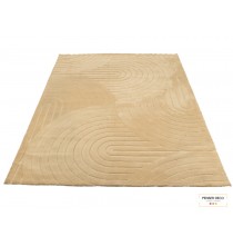 Tapis Kyoto, Coton Beige, 295 cm