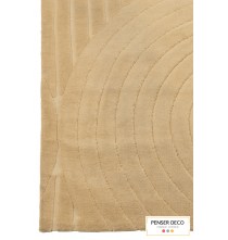 Tapis Kyoto, Coton Beige, 295 cm