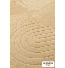 Tapis Kyoto, Coton Beige, 295 cm