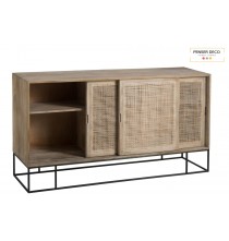 Buffet En Bois, L.160,5 cm