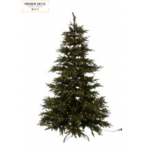 Sapin de Noël, LED EXTRA, H.225 cm