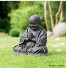 Happy Buddha, statue bouddha extérieur