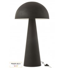 Lampadaire Champignon Noir / H.97,5 cm