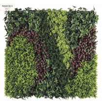 Mur végétal artificiel Costa, Plantes européenne