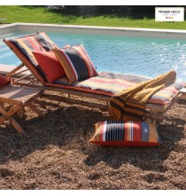 Matelas bain de soleil Cannes Flamingo